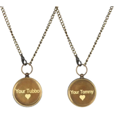 Your Tommy, Your Tubbo: Matching Compass Necklaces